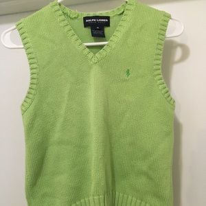 Ralph Lauren Polo Golf Sleeveless Sweater